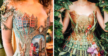 Conoce a la diseñadora que volvió viral un vestido como de cuento de hadas