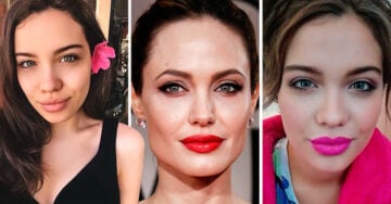 Actriz argentina se vuelve viral por su sorprendente parecido con Angelina Jolie