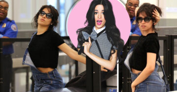 Camila Cabello trollea a paparazzis en el aeropuerto y modela como la TOTAL diva que es