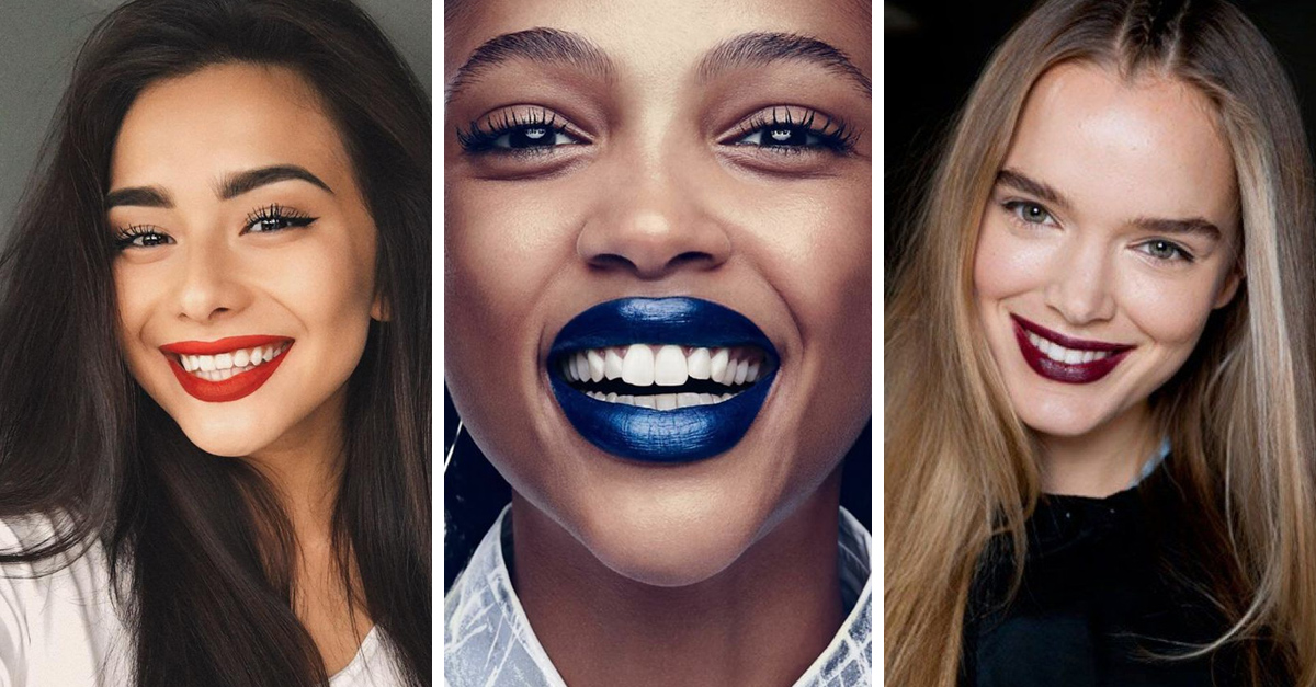 7 Labiales Que Harán Que Tus Dientes Se Vean Más Blancos 