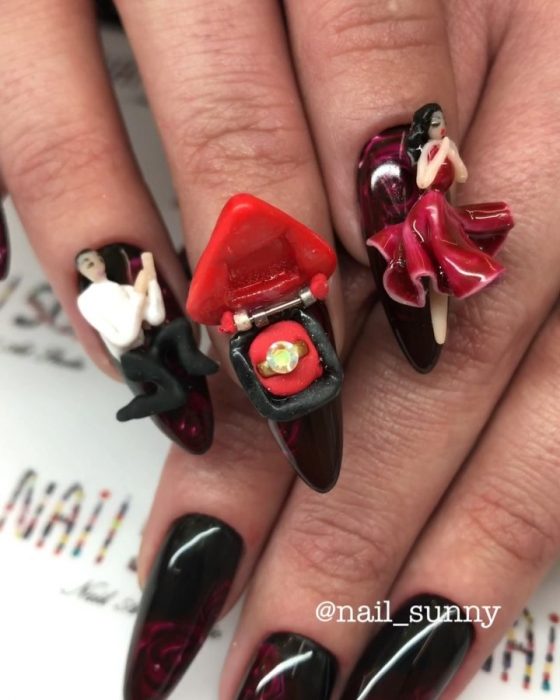 Los diseños de uñas 3D de Nail Sunny te hará volar la cabeza