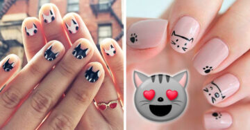 15 Diseños de uñas para los amantes de los gatos; ninguna se resistirá a sus ronroneos