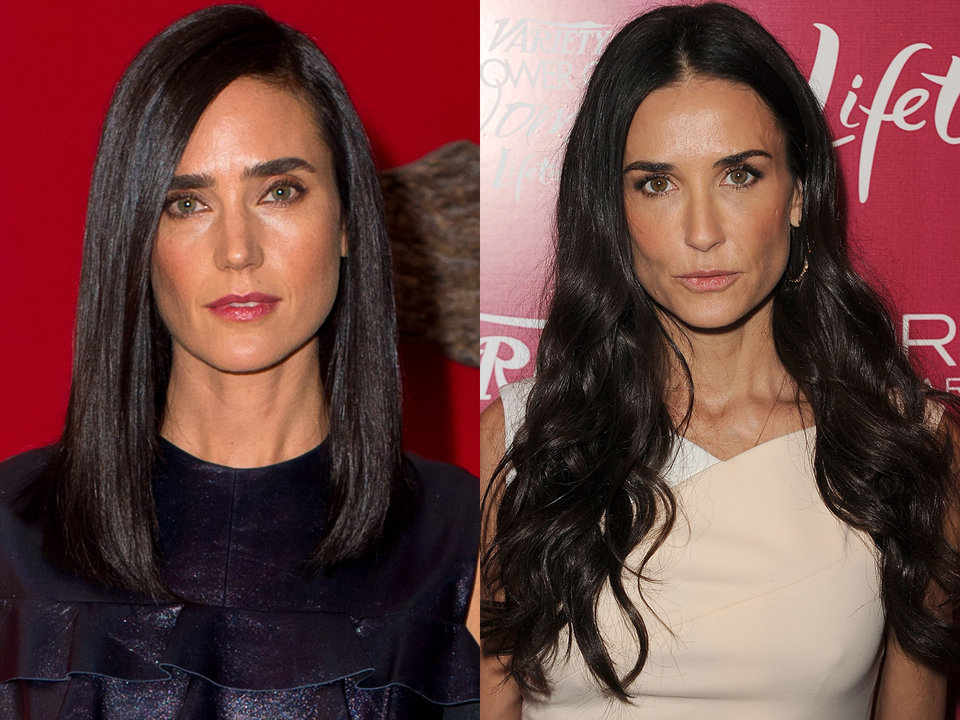 15. Jennifer Connelly y Demi Moore.