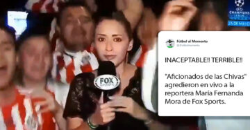 Reportera mexicana es acosada por aficionado de fútbol; él creyó que estaba siendo ‘gracioso’