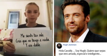 Niña confiesa sentirse sola a causa del bullying; Hugh Jackman se convierte en su HÉROE