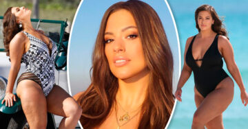 Ashley Graham usa fotos de paparazzis sin editar como imagenes para nueva campaña