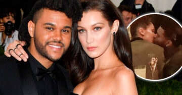 ¡Alerta reconciliación! Bella Hadid y The Weeknd fueron captados besándose en una fiesta en Cannes