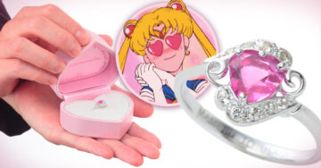 Diseñan anillo de compromiso inspirado en la argolla que Tuxedo Mask regaló a Sailor Moon