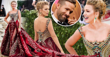 Blake Lively ‘llevo’ a Ryan Reynolds al Met Gala con un secreto en su vestuario