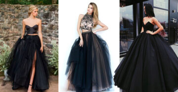 15 Vestidos color negro para chicas amantes de los detalles elegantes