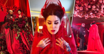 La boda de Kat Von D demuestra que NO todas las novias deben vestir de blanco