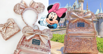 Disney lanza mochila de colección con orejas de Minnie; ¡su color rosa gold te enamorará!