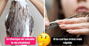 12 Mitos sobre el cabello que siempre habías creído y son FALSOS