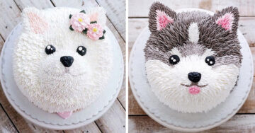 Estos pasteles con diseños de cachorros son TAN adorables que no podrás comerlos 