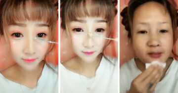 Asiáticas se vuelven virales por llevar las transformaciones con maquillaje a OTRO nivel
