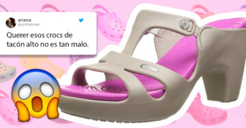 La aberración de los Crocs con tacón EXISTE y no sabemos como sentirnos al respecto