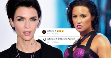 ¡Alerta romance! Demi Lovato y Ruby Rose viven un cándido coqueteo en redes