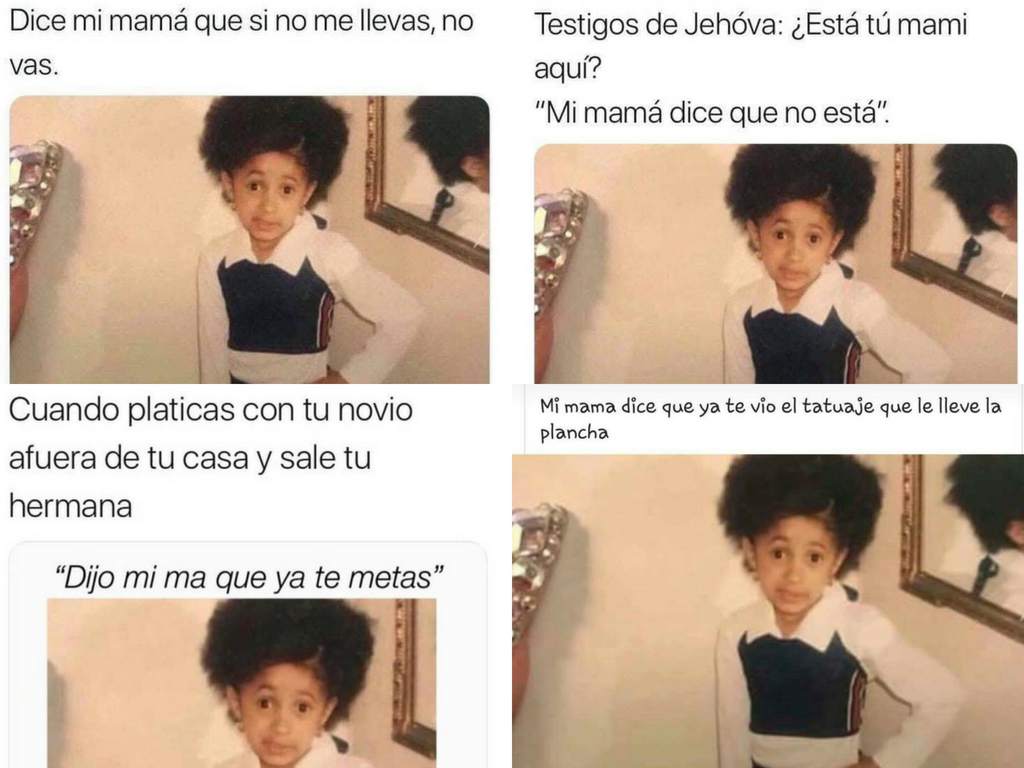 Cardi B se merece todo el crédito del meme “Dice mi mamá”