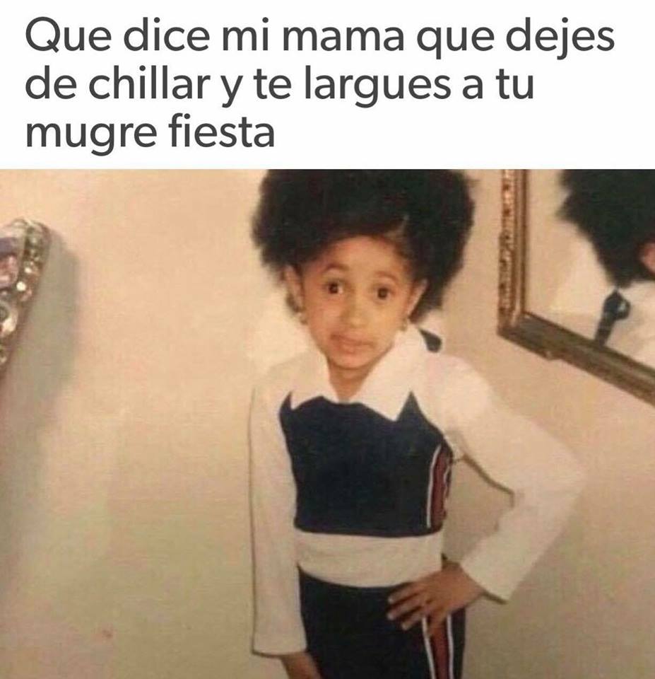 Cardi B se merece todo el crédito del meme “Dice mi mamá”