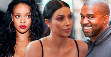 Kim descubre a Kanye mirando con amor a Rihanna y NO puede esconder los celos