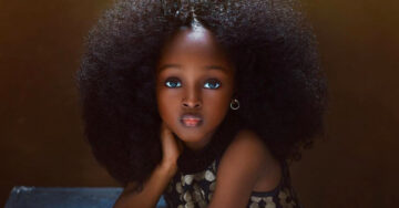 Pequeña nigeriana cautiva a una fotógrafa y ahora es ‘la niña más hermosa del mundo’