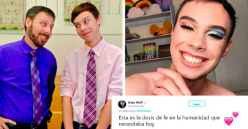 Padre felicita a su hijo durante tutorial de belleza y todo Internet contiene las lágrimas