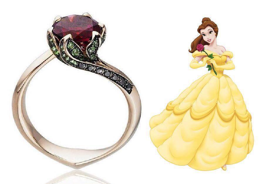 15 Lindos anillos inspirados en las princesas Disney