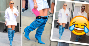 Trollea a las famosas botas ‘cholo style’ de Jennifer Lopez y el resultado molesta a su esposa