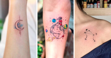 15 Tatuajes que demuestran que cualquier mujer puede bajarse sola la luna y las estrellas