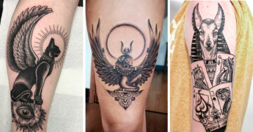 35 Asombrosos tatuajes inspirados en la cultura egipcia y su significado en tu piel