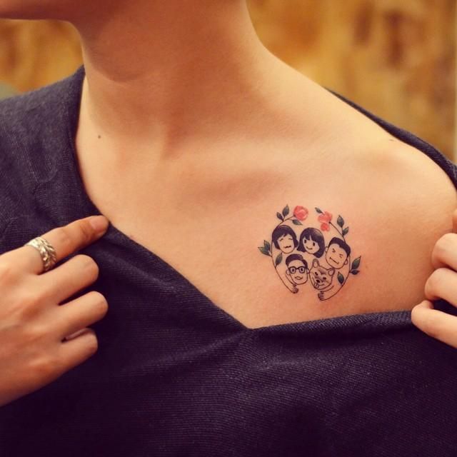 Tatuaje: Signo Infinito y Nombres de Hijos por Nil Tattoo - Tatuajes para  Mujeres