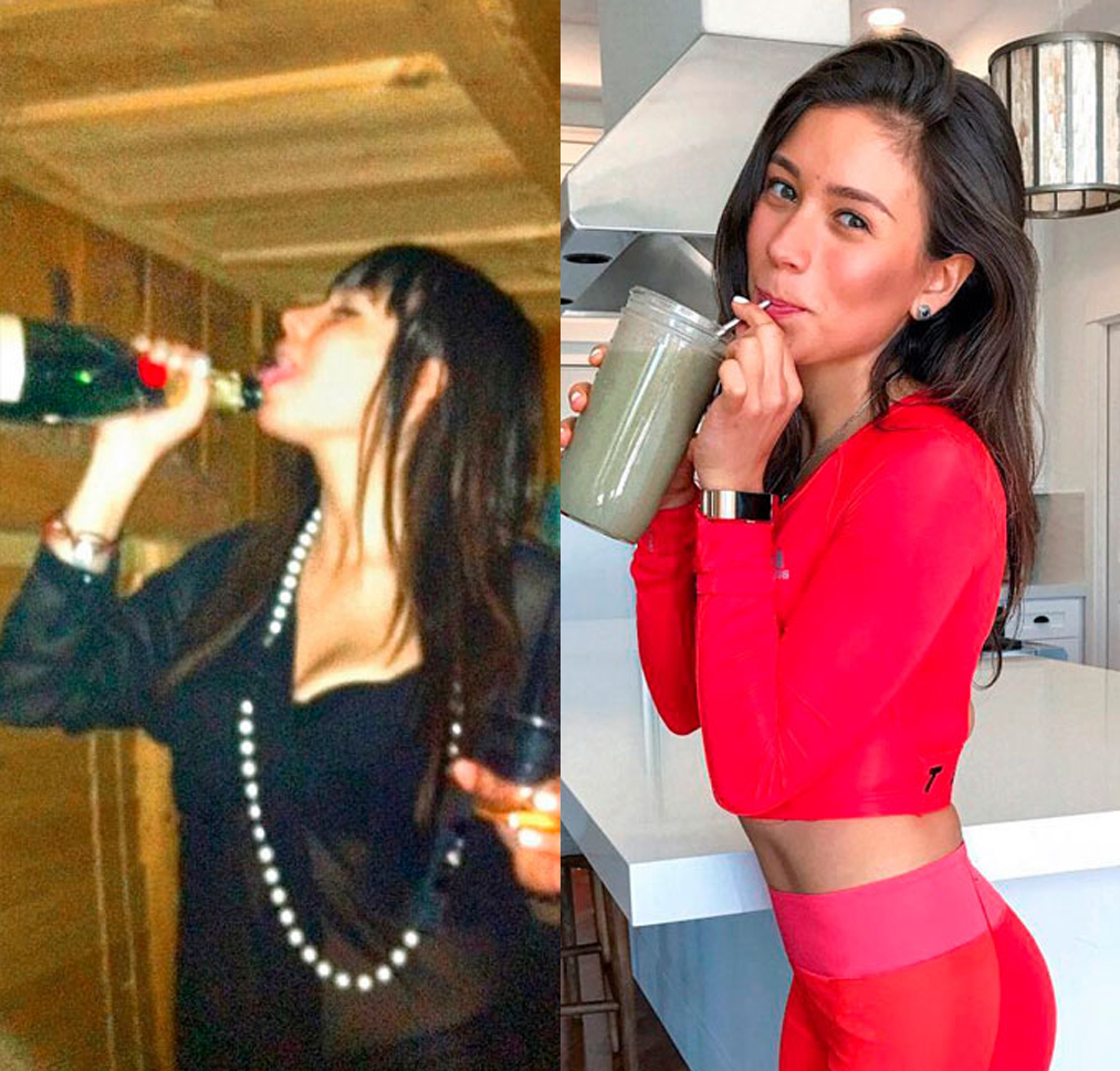 Пил жена бросила. Фото до и после алкоголизма девушки.