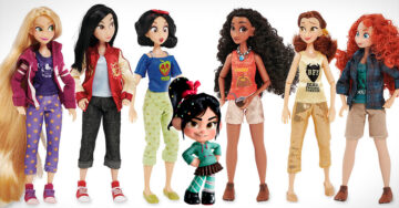 ‘Ralph rompe el Internet’ lanza colección de princesas Disney con su nuevo look millennial