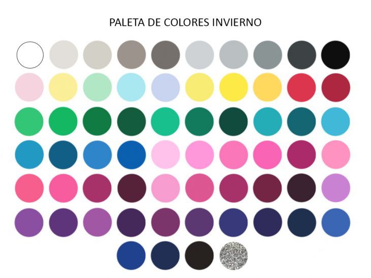 Colores de ropa que van con la tonalidad de piel invierno