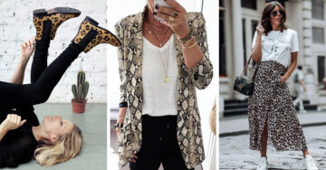 16 Outfits para convertir el animal print en el protagonista de tu estilo