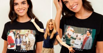 Tienda en línea crea las mejores playeras navideñas: ¡tienen escenas de ‘Friends’!