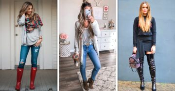 15 Outfits con botas para deslumbrar en las fiestas de invierno