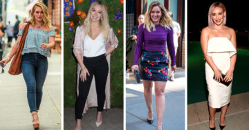 15 Looks de Hilary Duff que inspirarán tu estilo, si eres bajita con curvas