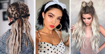 13 Peinados para chicas que ODIAN usar gorros tejidos