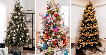 15 Increíbles decoraciones de pinos que acabarán con tu Grinch interior en Navidad