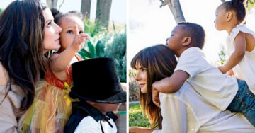 Dejemos de decir hijos adoptados, son hijos y punto: Sandra Bullock