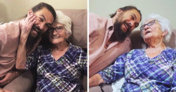 Jason Momoa regresa a su hogar de la niñez para visitar a su abuela; ¡las fotos son muy tiernas!