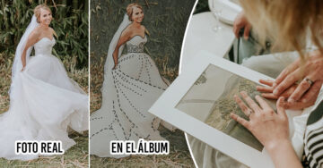 Fotógrafo ayuda a novia invidente a ‘ver’ las fotos de su boda y su gesto se vuelve viral