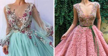 Diseñadora de modas crea hermosos vestidos que parecen sacados de cuentos de hadas