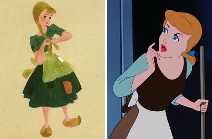 22 Personajes Disney antes y después de ser editados