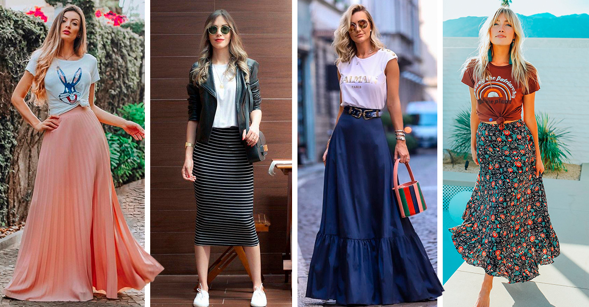 15 Ideas de outfits que te inspiraran a usar falda en calor