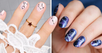 15 Diseños de uñas de constelaciones que pondrán al universo en tus manos