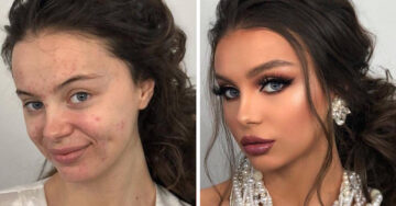 11 Novias antes y después del maquillaje el día de su boda