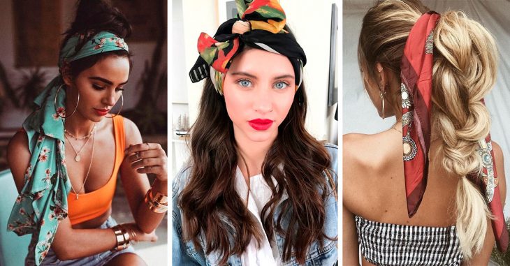 digerir boxeo exprimir 15 Ideas de peinados con bandanas para cada día de la semana