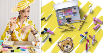 Moschino y Sephora lanzan línea de maquillaje inspirada en artículos escolares